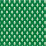 Dollhouse Miniature 1/2In Scale Wallpaper: Christmas Tree